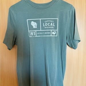 Support Local Wisconsin T Shirt